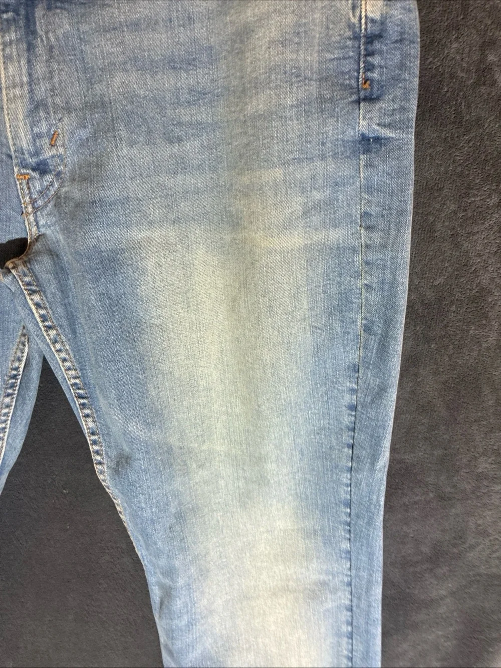 Levi's 514 Light Blue Straight Leg, Stretch Men's Jeans